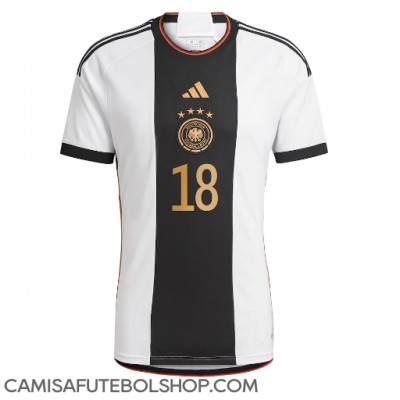Camisa de time de futebol Alemanha Jonas Hofmann #18 Replicas 1º Equipamento Mundo 2022 Manga Curta